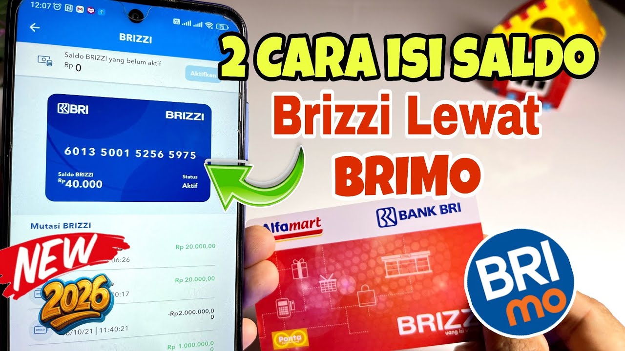 2 Cara Isi Saldo Birizzi Lewat Brimo - Cara Top Up Saldo Brizzi Lewat HP