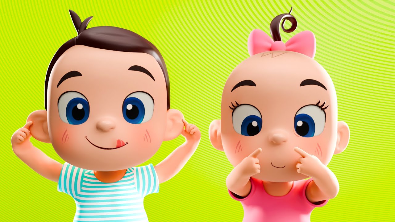 Baş, Omuz ve Dizler - Eğlenceli Çocuk Şarkıları 🎶