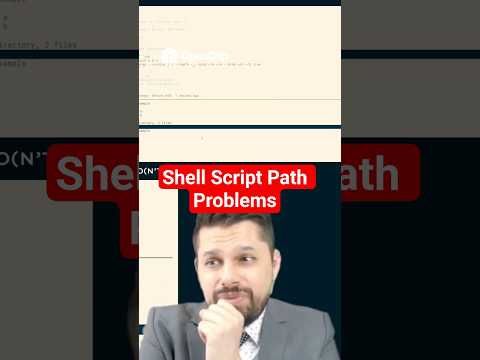 Shell Script Path Problems: Simple Fixes for Hardcoded Paths #python #shellscripting