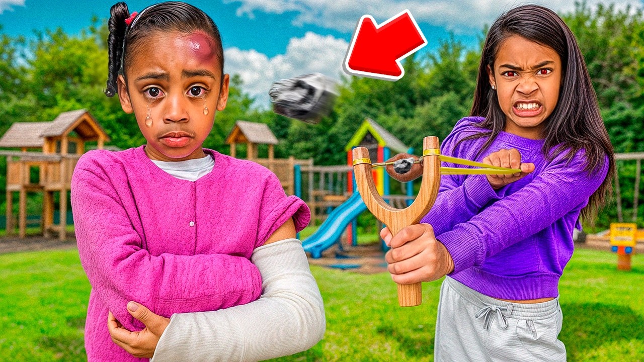 Daughter Hits Londyn with Slingshot ๐ฎ