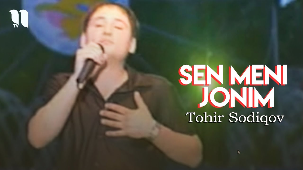 Tohir Sodiqov - Sen Meni Jonim (Concert Version) 🎶