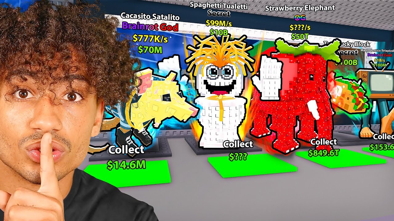 Stole the 10 Newest Brainrots! 😲