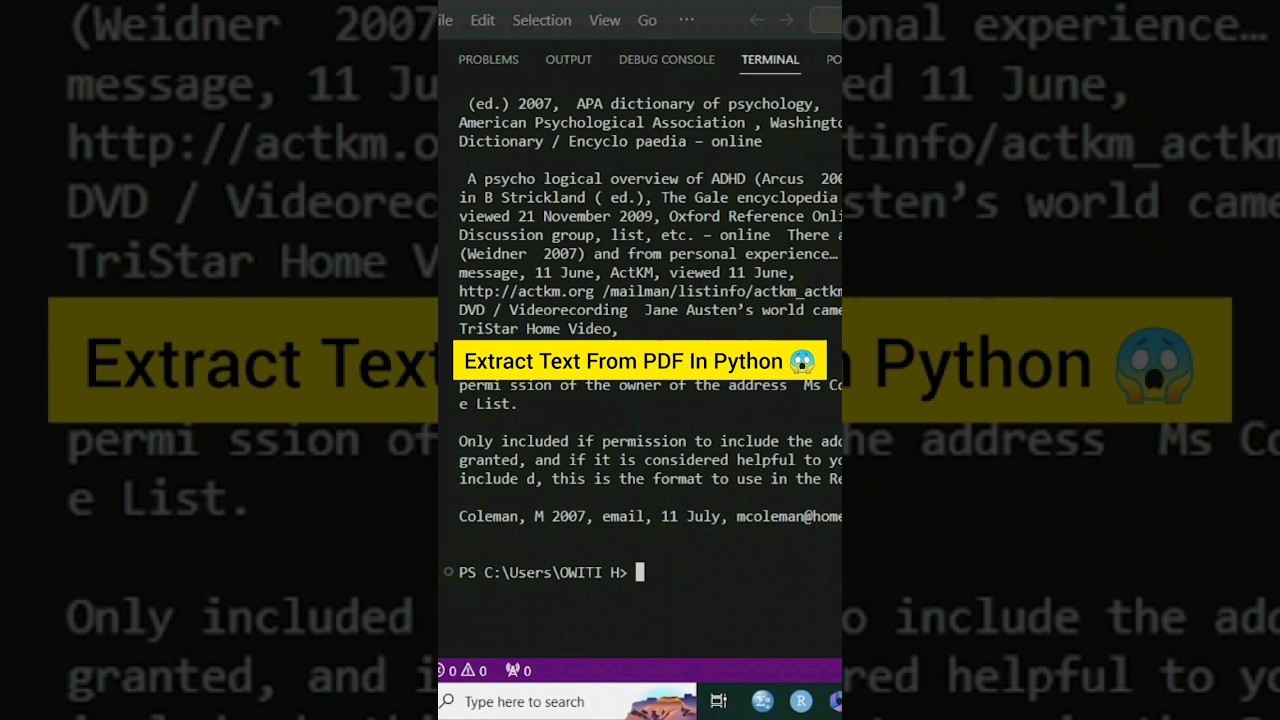 Extract Text from PDFs Easily with Python 📄