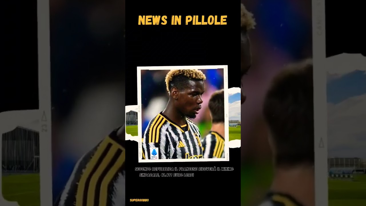 Stipendio Pogba sospeso: il francese guadagnerà come un impiegato.