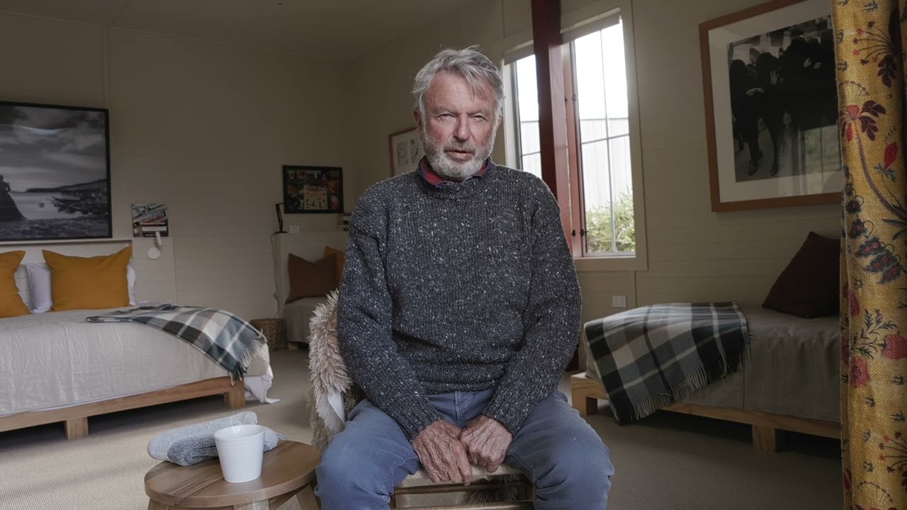 Sam Neill Praises Wool's Wonderfulness 🧶