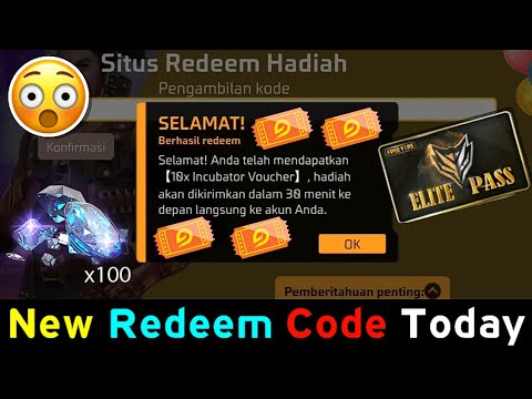 Indonesia Server New Redeem Code Today ๐ Garena Free Fire