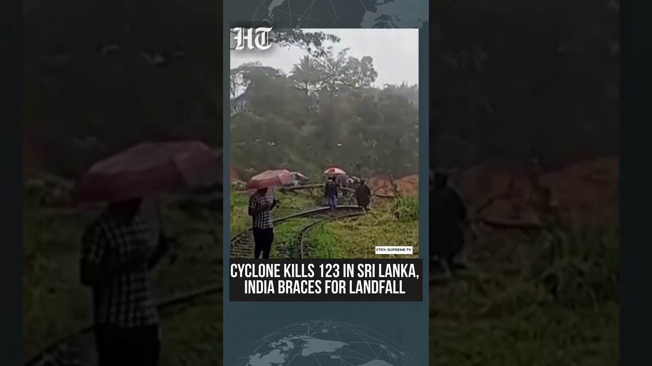 Cyclone Ditwah Wreaks Havoc: 123 Dead In Sri Lanka, India Braces For Landfall #ytshorts