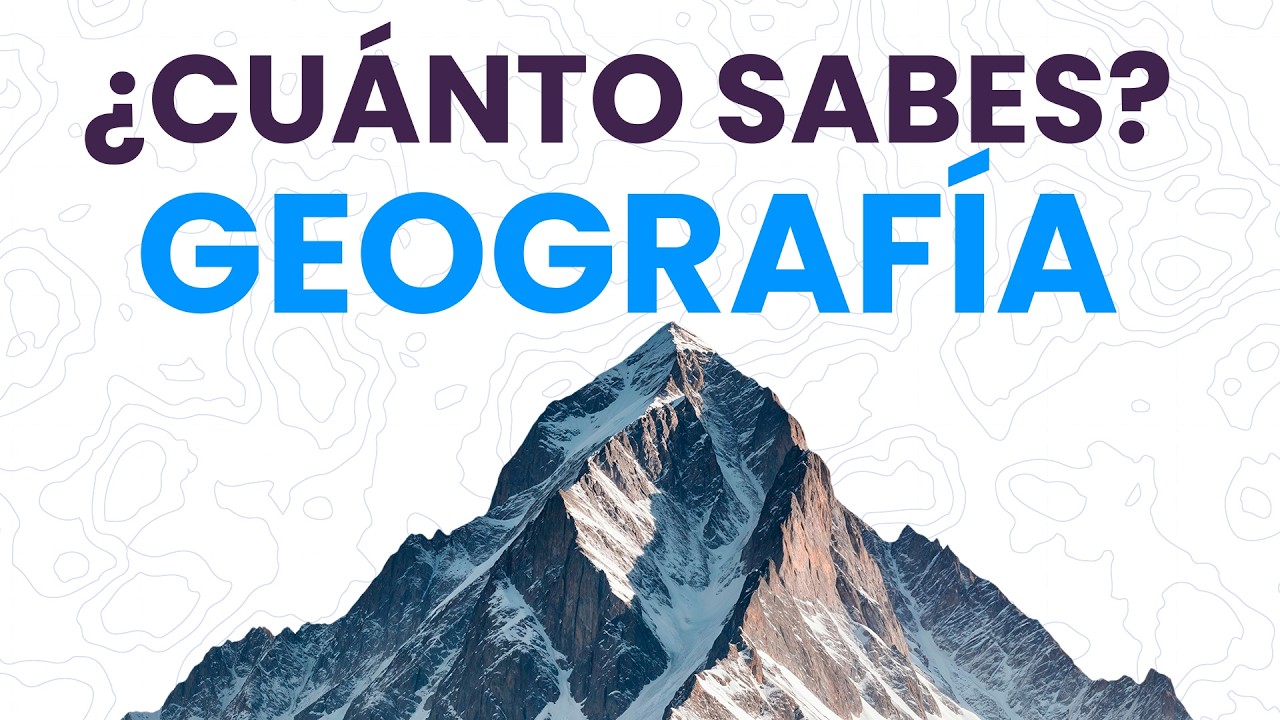 ¿Cuánto Sabes de Geografía? 50 Preguntas Básicas con Opciones