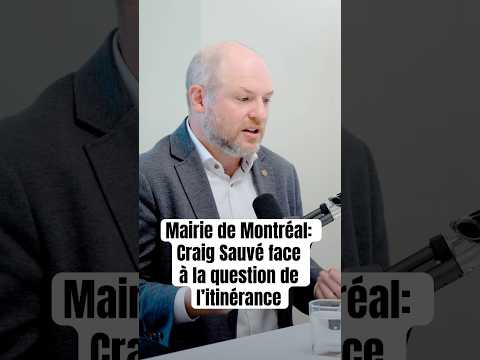 Craig Sauvé s’engage à penser hors du cadre s’il est élu maire de Montréal