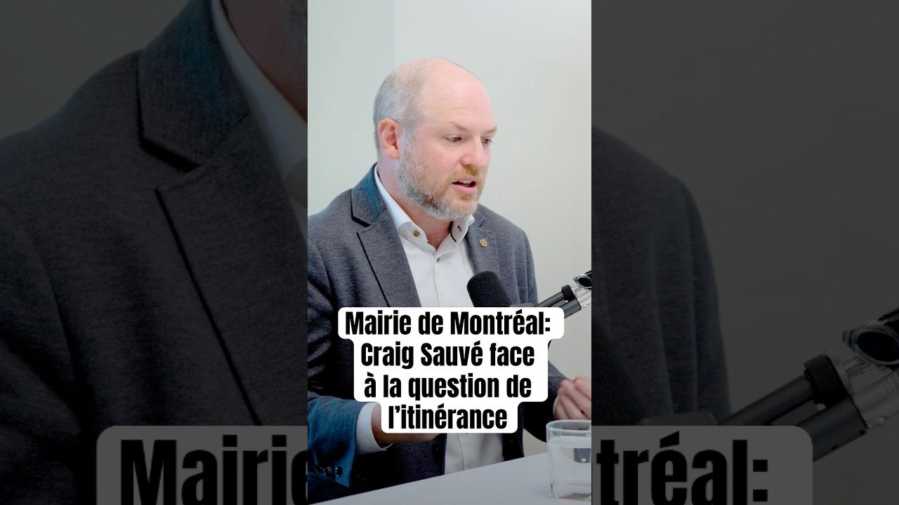 Craig Sauvé promet de changer la donne en tant que maire de Montréal 🏙️
