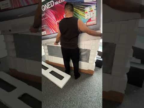 MASSIVE 75" LG QNED Mini LED TV UNBOXING