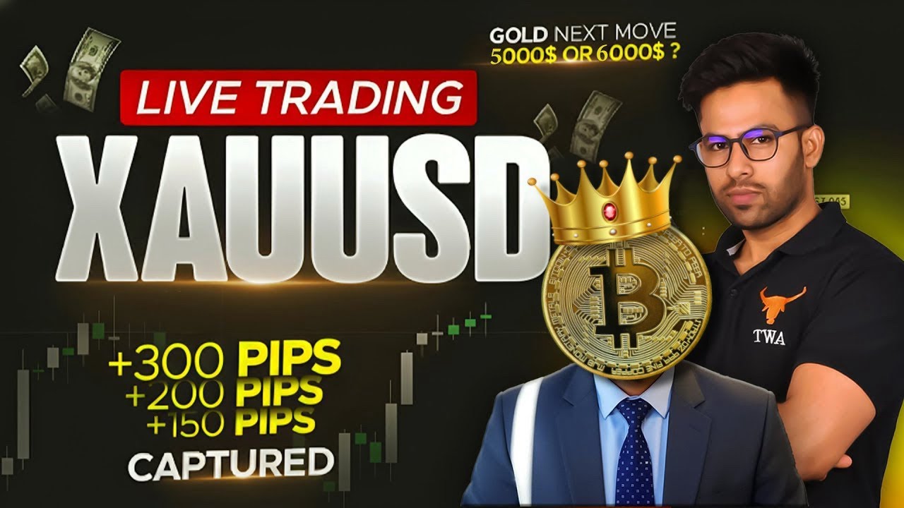 Live Gold & Bitcoin Trading in Hindi | 03/11/2025 📈