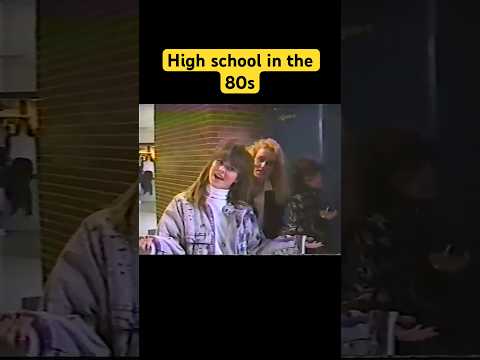 High school in the 80s #nostalgia #80s #foreveryoung #90skids #nostalgic