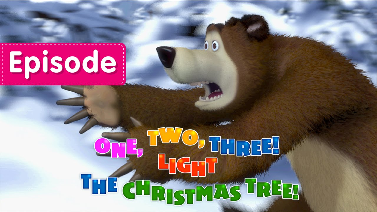 Masha and The Bear - Christmas Tree Lighting Celebration (Episode 3)