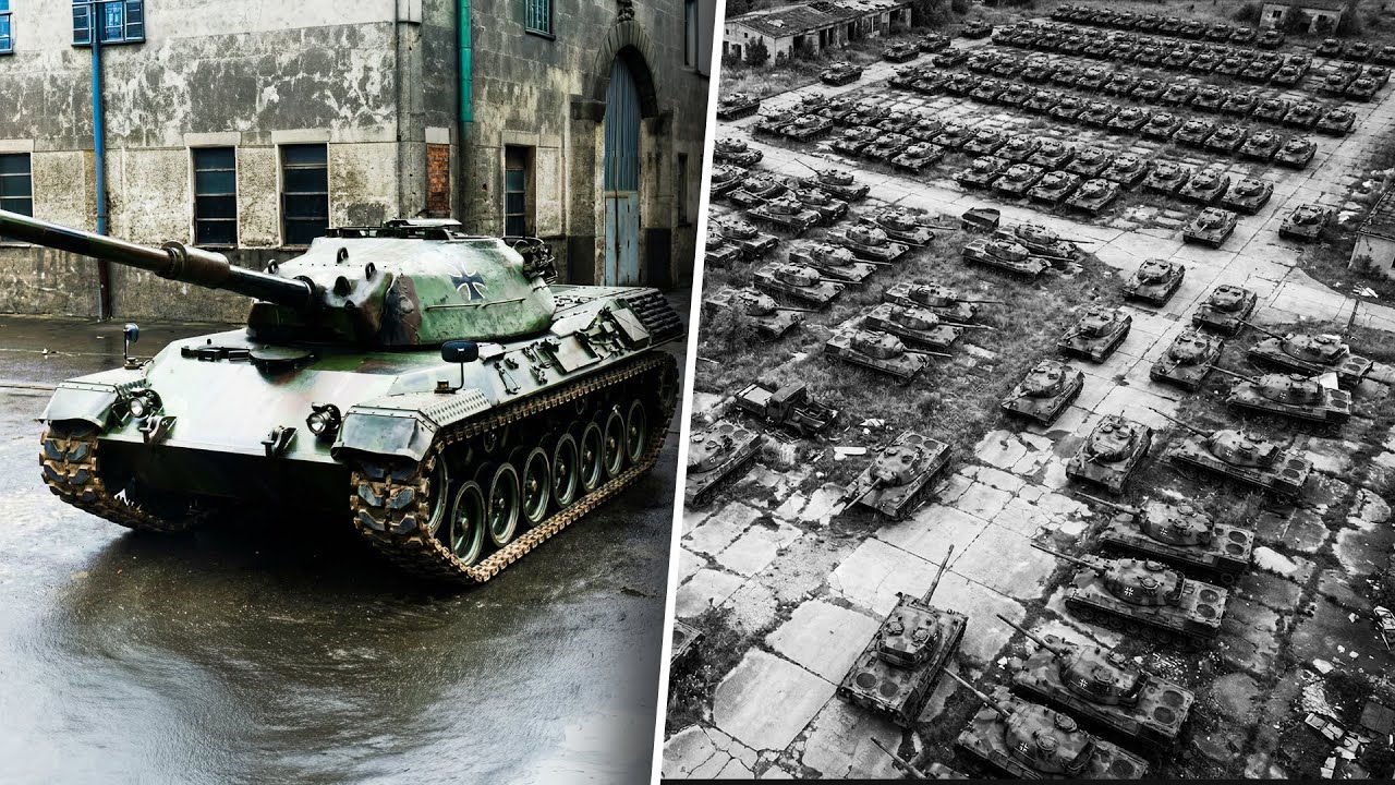 Germany’s Abandoned Tanks Post-WWII 🛡️