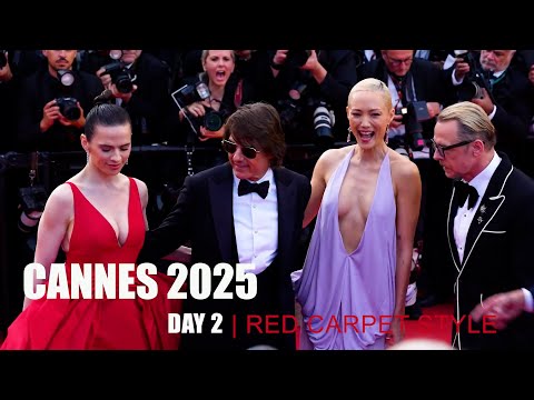 DAY 2 | CANNES FILM FESTIVAL 2025 Red Carpet Style - 4K