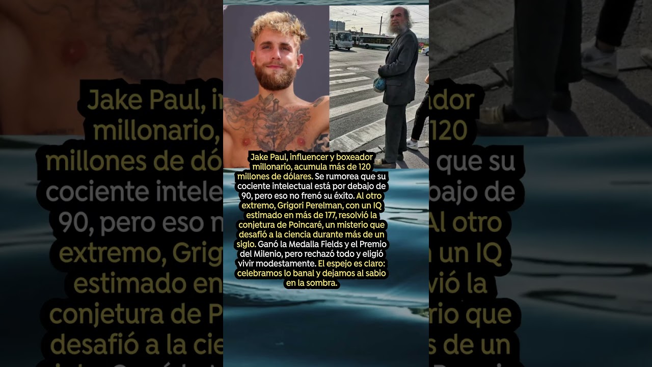 Jake Paul y Perelman: Reflejo de una sociedad desigual