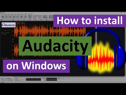 How to Install Audacity on Windows