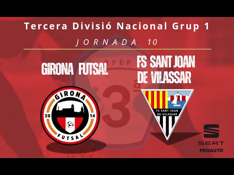 Tercera Divisió Nacional. J10. Girona Futsal - FS Sant Joan de Vilassar
