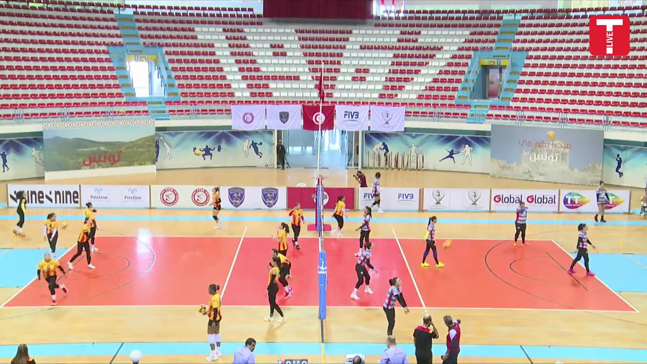 مباشر: مواجهة مثيرة بين الإفريقي والترجي في كرة الطائرة للسيدات 🏐