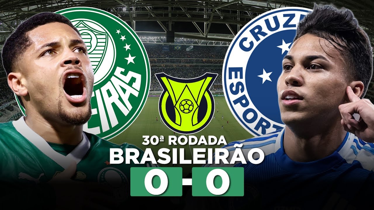 COM POLÊMICA DE ARBITRAGEM, PALMEIRAS E CRUZEIRO FICAM NO EMPATE SEM GOLS! PALMEIRAS 0 x 0 CRUZEIRO