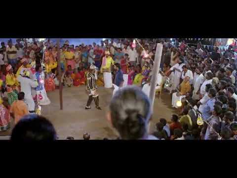 Tamil mass scene/kidari movie/sasikumar mass scene/vandiyila nellu varum
