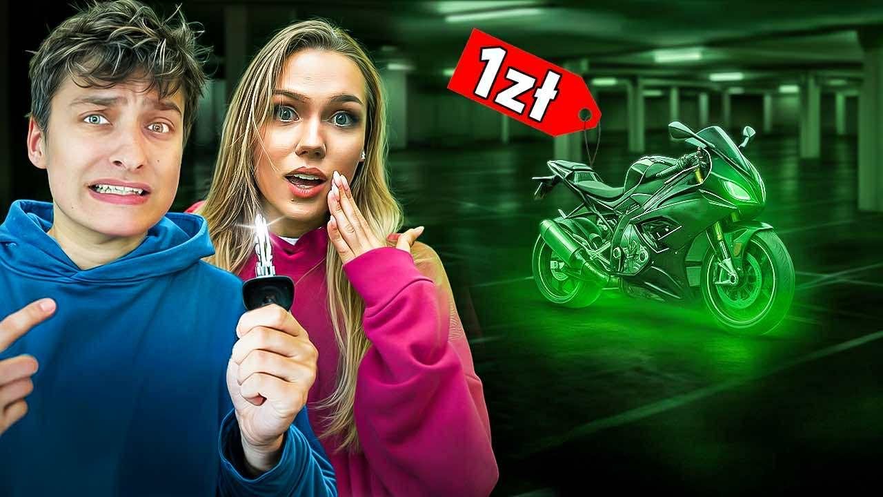 Kupiłem sportowy motocykl za 1 zł! 🏍️