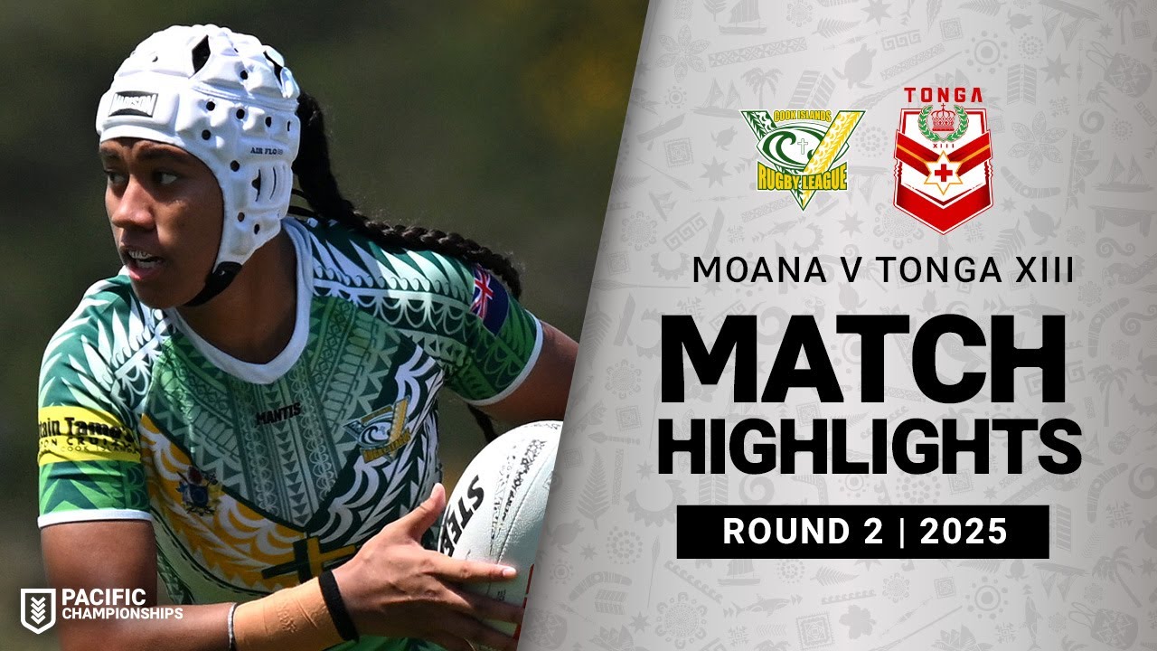 2025 Women's Pacific Championships: Moana vs Tonga XIII Match Highlights 🌊