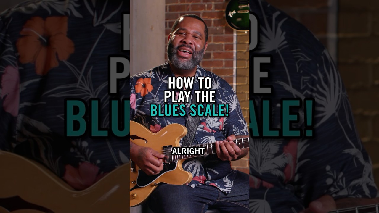 How to Play the Blues Scale on Guitar