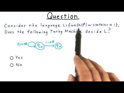 Contains a One Quiz - Georgia Tech - Computability, Complexity, Theory: Computability