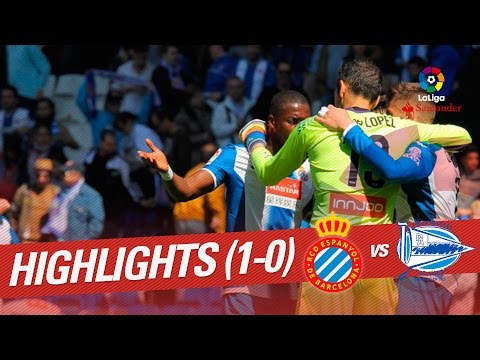 Resumen de RCD Espanyol vs Deportivo Alavés (1-0)
