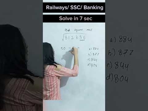 6 digit square root trick | solve in seconds | easy tricks | speed maths | #simplification #maths