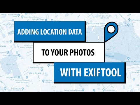 Exiftool Add Location Information to Photos