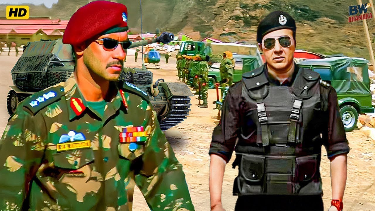आर्मी और ब्लैक कमांडो के बीच जबरदस्त जंग! | Ajay Devgan & Sunny Deol का धमाकेदार मुकाबला 💥