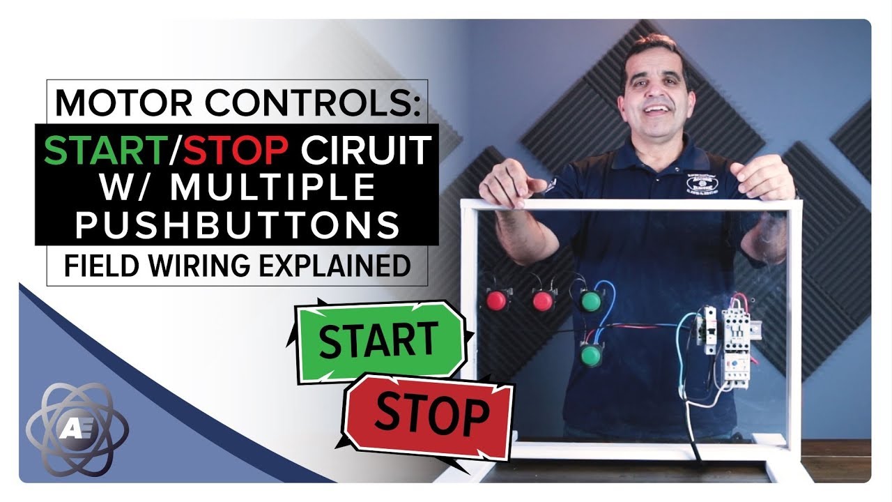 Basic 3-Wire Start/Stop Motor Control 🔧