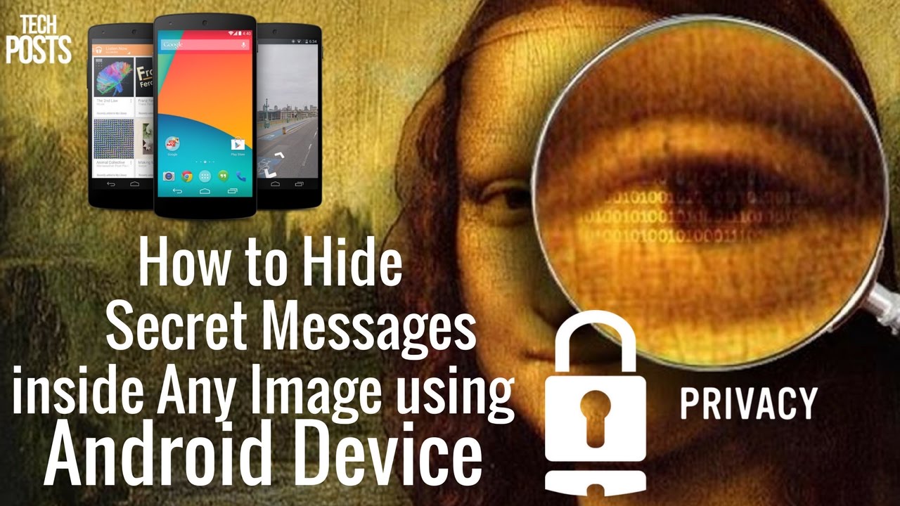 Secretly Hide Text Messages in Any Image on Android 📱