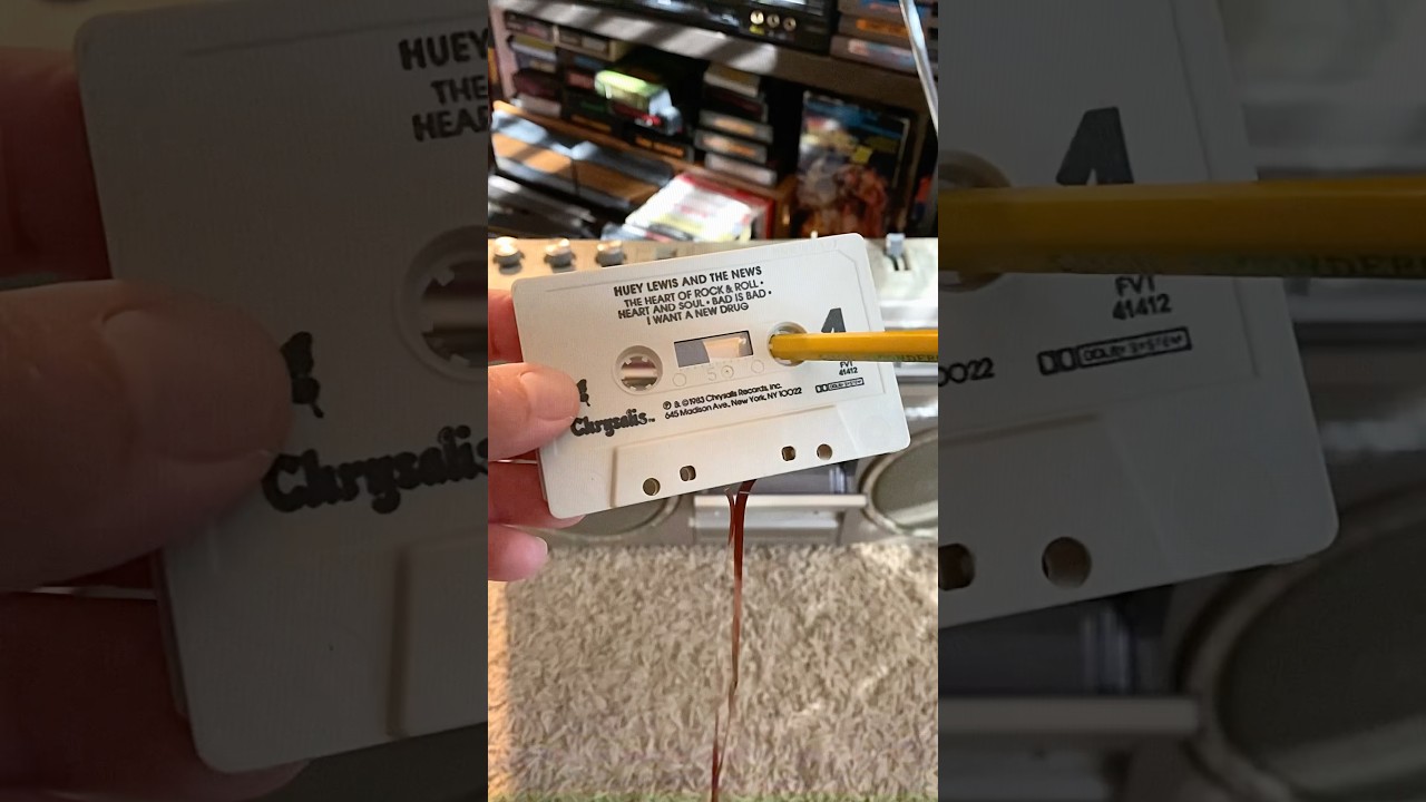 Rewind Cassette Tapes with a Pencil – A Classic 80s Hack 🎶