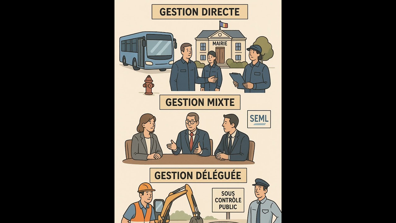 Révision Flash #17 : Modes de Gestion du Service Public 🏛️