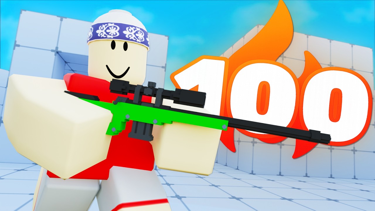 Achieving a 100-Win Sniper Streak in Roblox Rivals π―