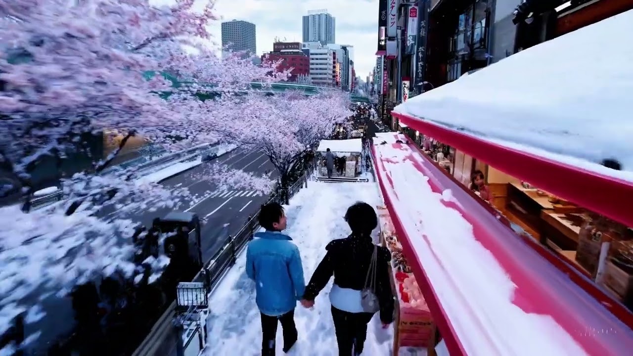 OpenAI Sora: AI Text-to-Video in Snowy Tokyo ❄️