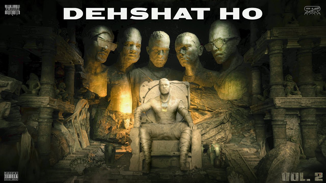TRACK 2 | RAFTAAR X YASHRAJ - DEHSHAT HO | HARD DRIVE Vol. 2 | LYRICS VIDEO | 18+