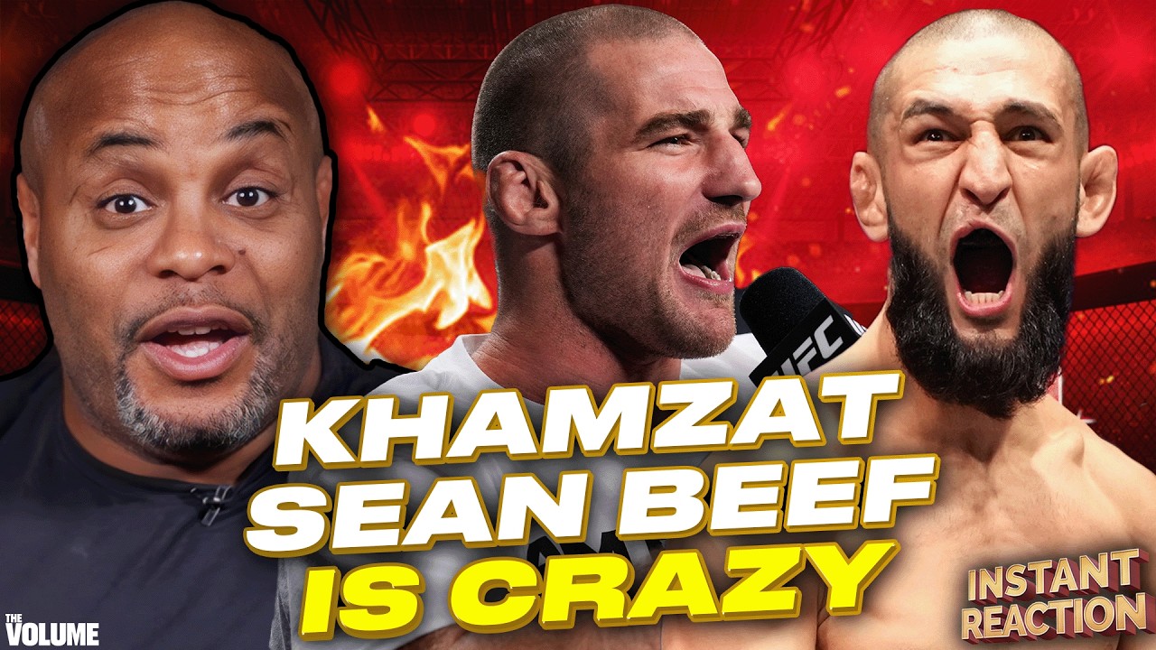 Daniel Cormier REACTS to INSANE Khamzat Chimaev & Sean Strickland BEEF ahead of UFC 328
