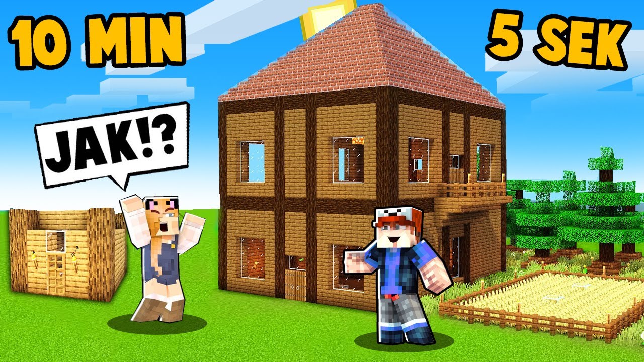Minecraft: Vito and Bella Compete to Build Faster & Surprising Pranks! 🏗️