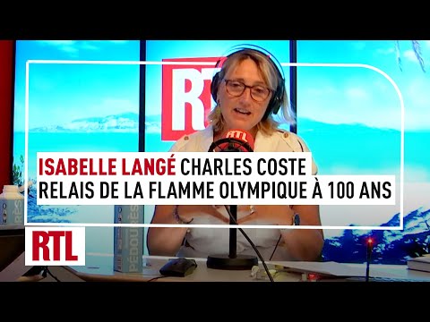 Charles Coste, porteur de la flamme olympique à 100 ans