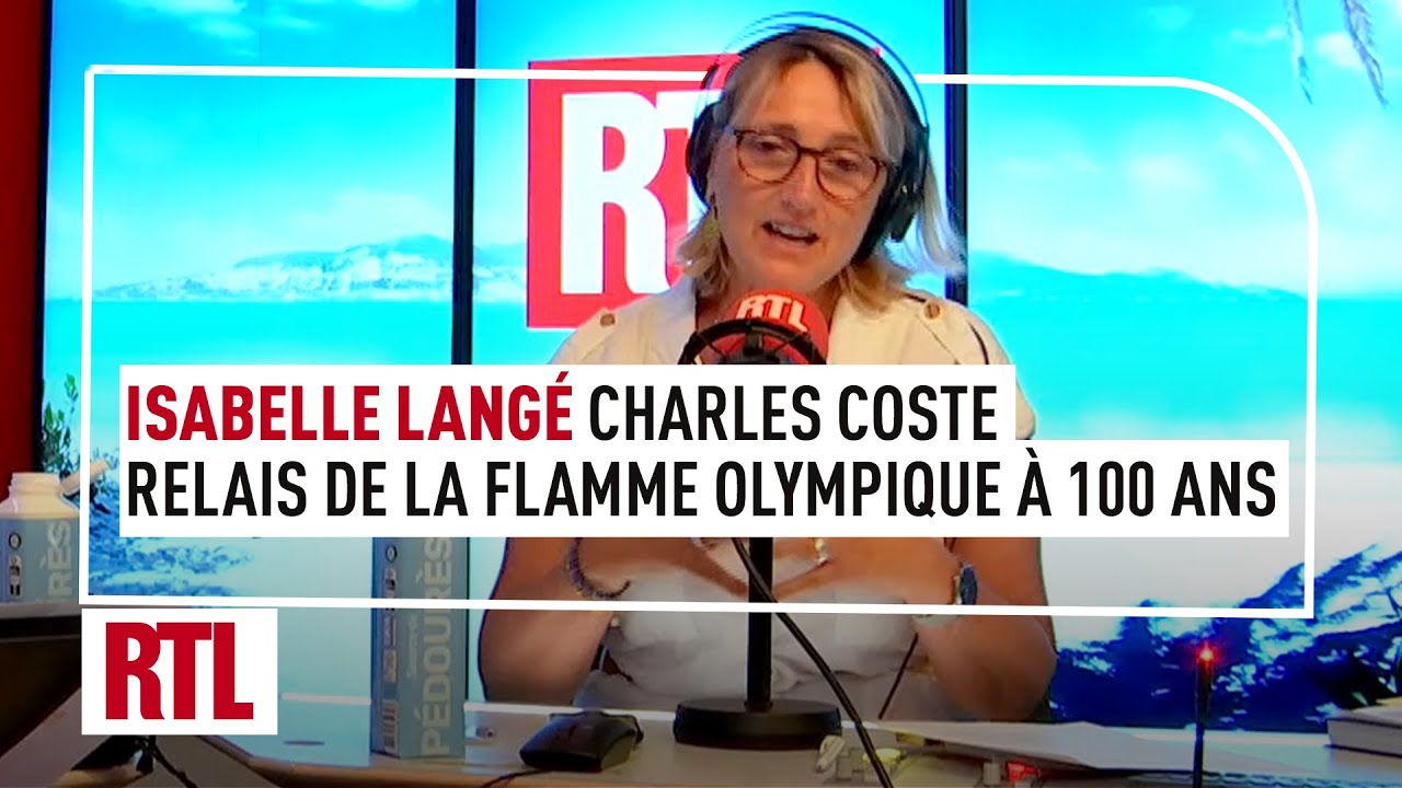 À 100 ans, Charles Coste porte toujours la flamme olympique 🥇