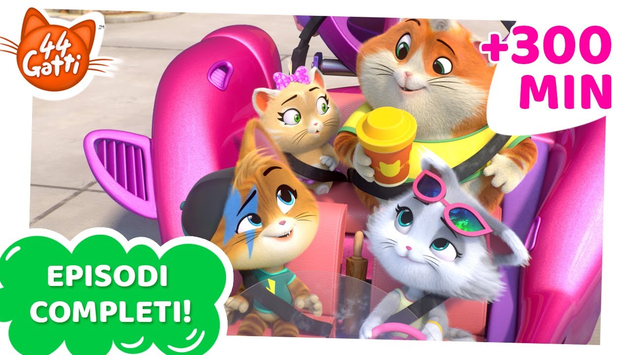 44 Gatti | 300 MINUTI di episodi completi!