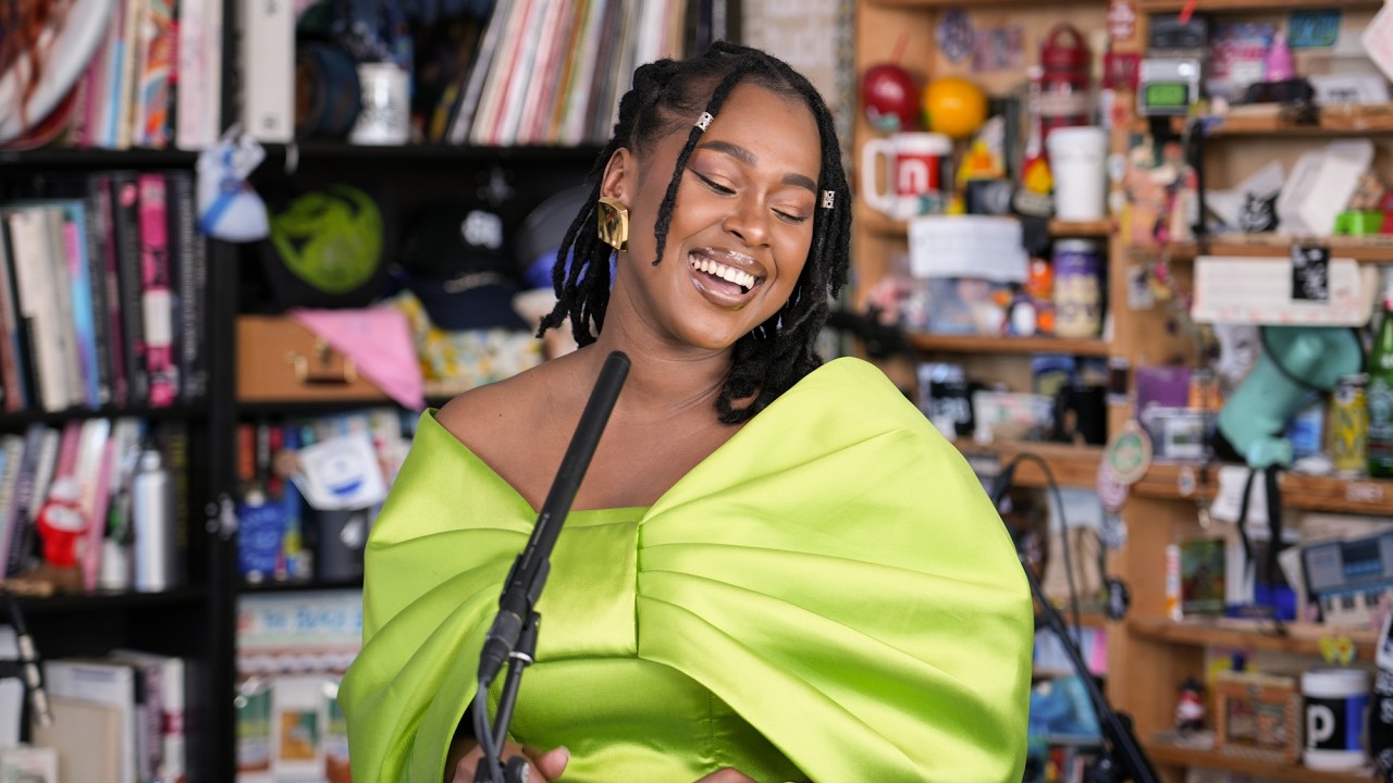 Elida Almeida at Tiny Desk x globalFEST 🎶