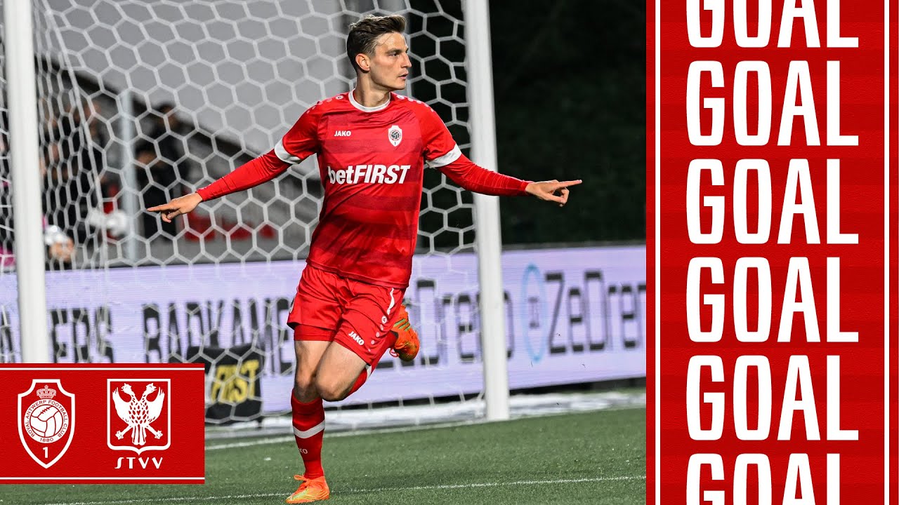 Royal Antwerp FC Secures 2-0 Victory Over STVV | Key Goal by Pieter Gerkens ⚽
