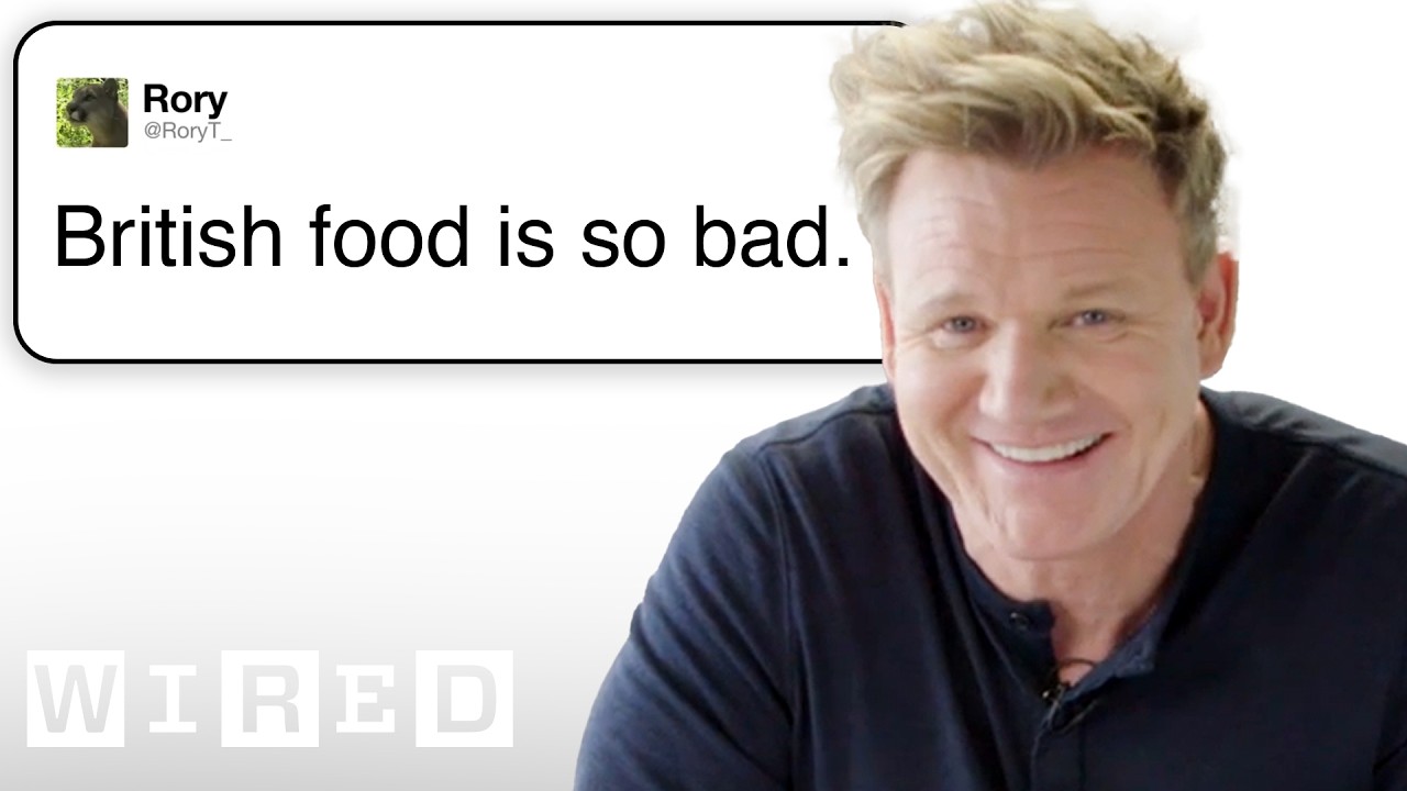 Gordon Ramsay Responds to Cooking Questions on Twitter | WIRED