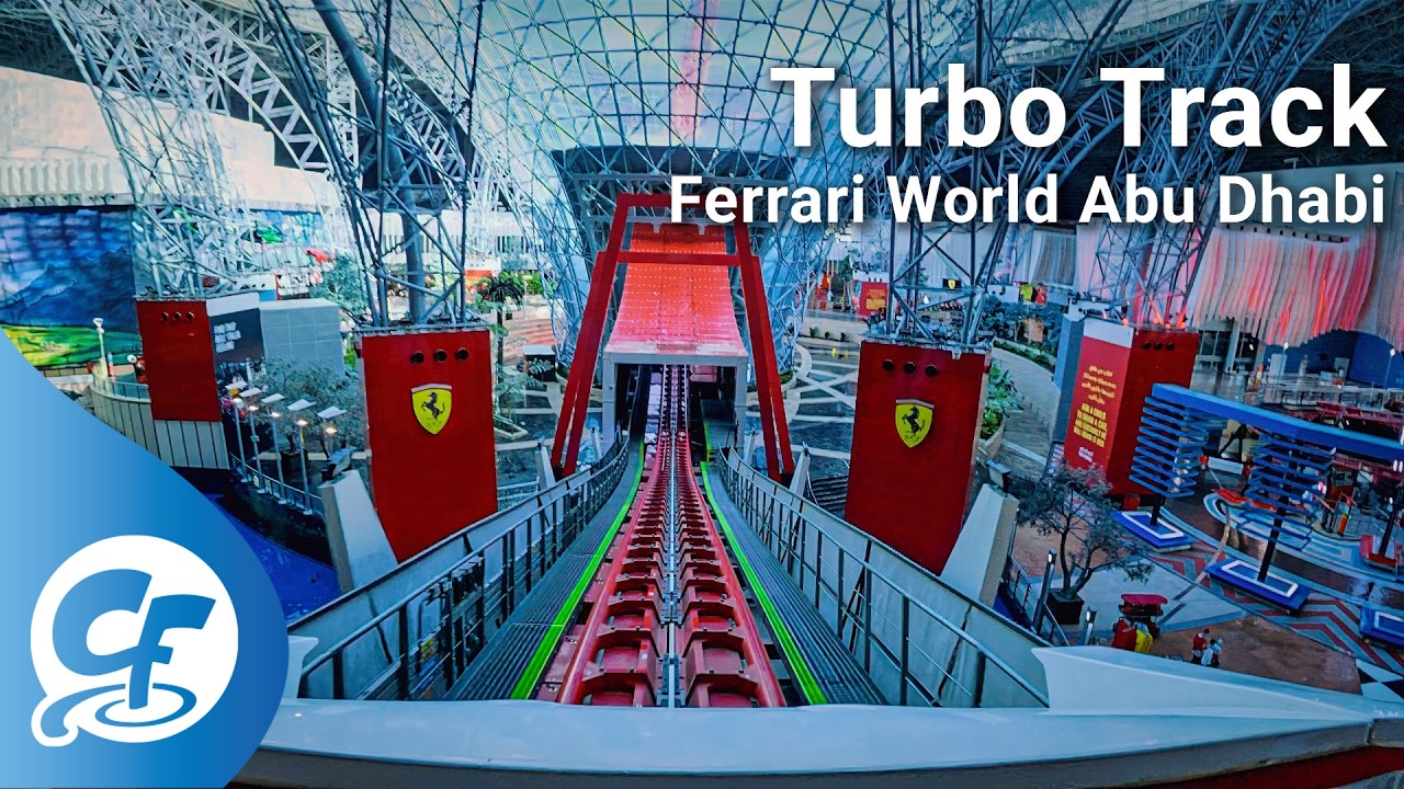 Turbo Track Front Seat POV at Ferrari World π